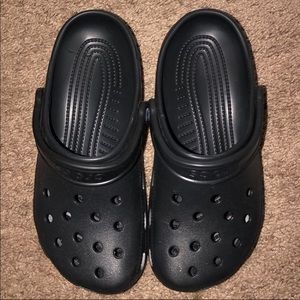 Size 7 Black Crocs